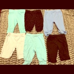 0-3M 6-Pack Pants Bundle